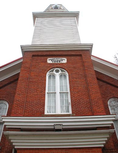Belpre Congregational Church tower